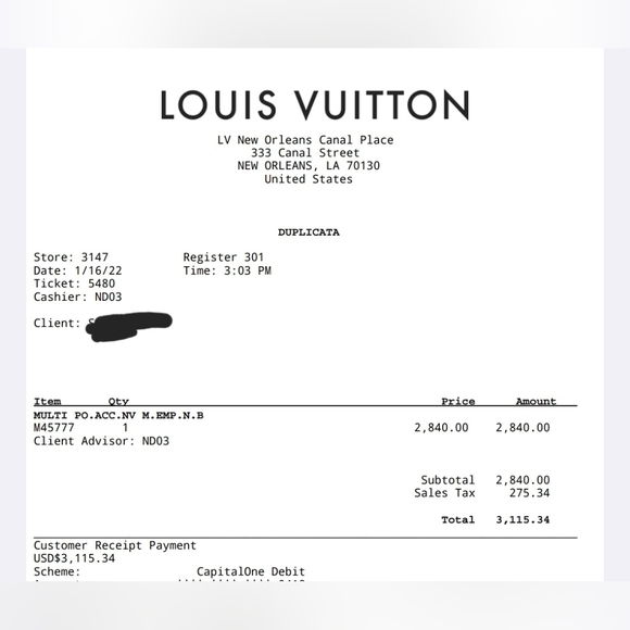 Louis Vuitton Multi Pochette Accessoires Bicolor Monogram Empreinte - Picture 17 of 17